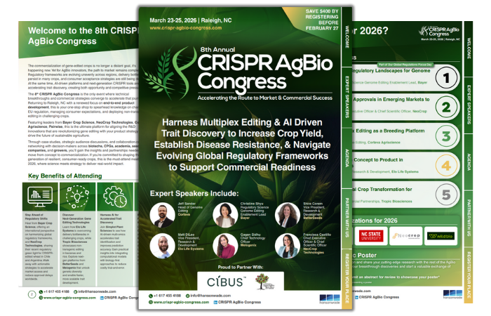 Event Guide Banner - 8th CRISPR AgBio Congress 2026
